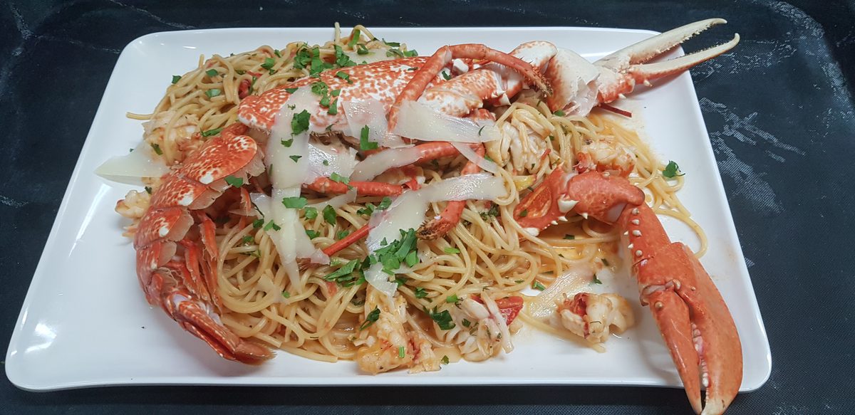 Lobster linguine